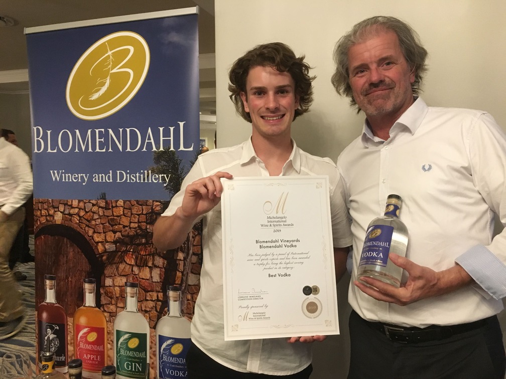 Blomendahl Receives Best Vodka Trophy